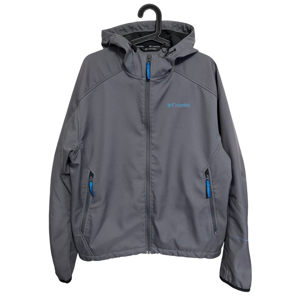 Columbia Omni-Shield Softshell Hooded Jacket Mens Size XL